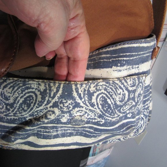 Lucky Brand Brown and Blue Women's Bag - Picture 8 of 11